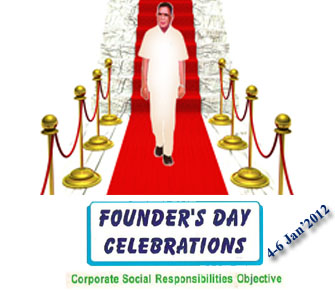 Founder’s Day Celebration, 4 - 6 Jan'2012