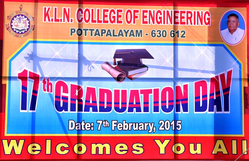 17th Graduation Day on 07-02-2015