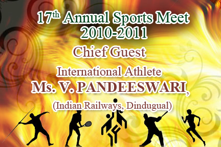 17th Annual Sports Meet 2010-2011, 16-03-2011