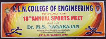 18th Annual Sports Meet 2011-2012, 29 & 30-03-2012