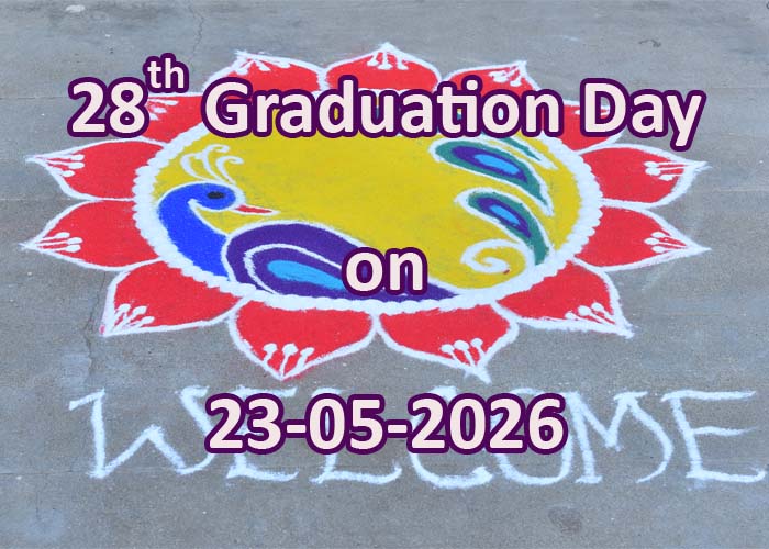 28th Graduation Day on 23-05-2026